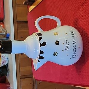 6 cup Hot Chocolate Pot with Frother